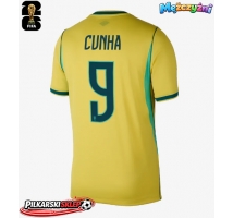 Brazylia Matheus Cunha #9 Koszulka Podstawowa MŚ 2026 Krótki Rękaw